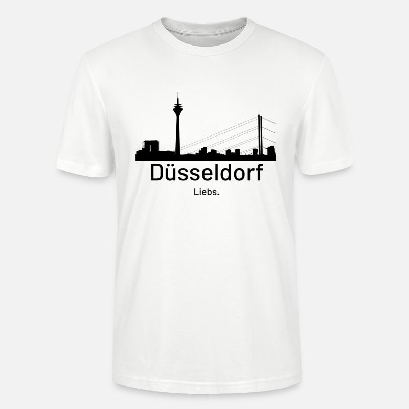Düsseldorf. Liebs. - Stanley/Stella Unisex Bio-T-Shirt CRAFTER - Weiß