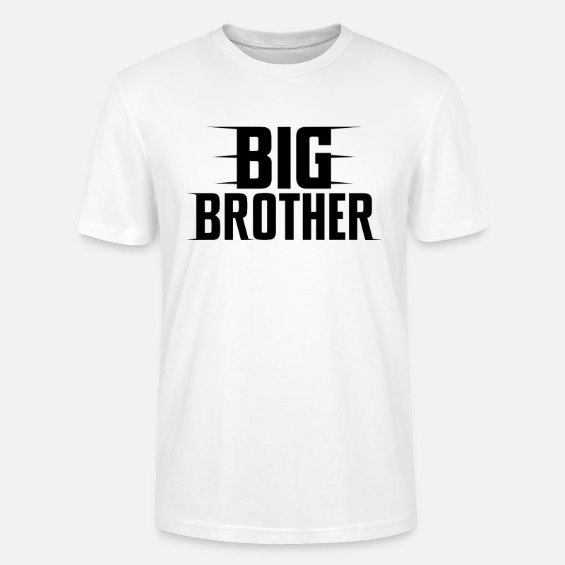 GROßER BRUDER - Stanley/Stella Unisex Bio-T-Shirt CRAFTER - Weiß