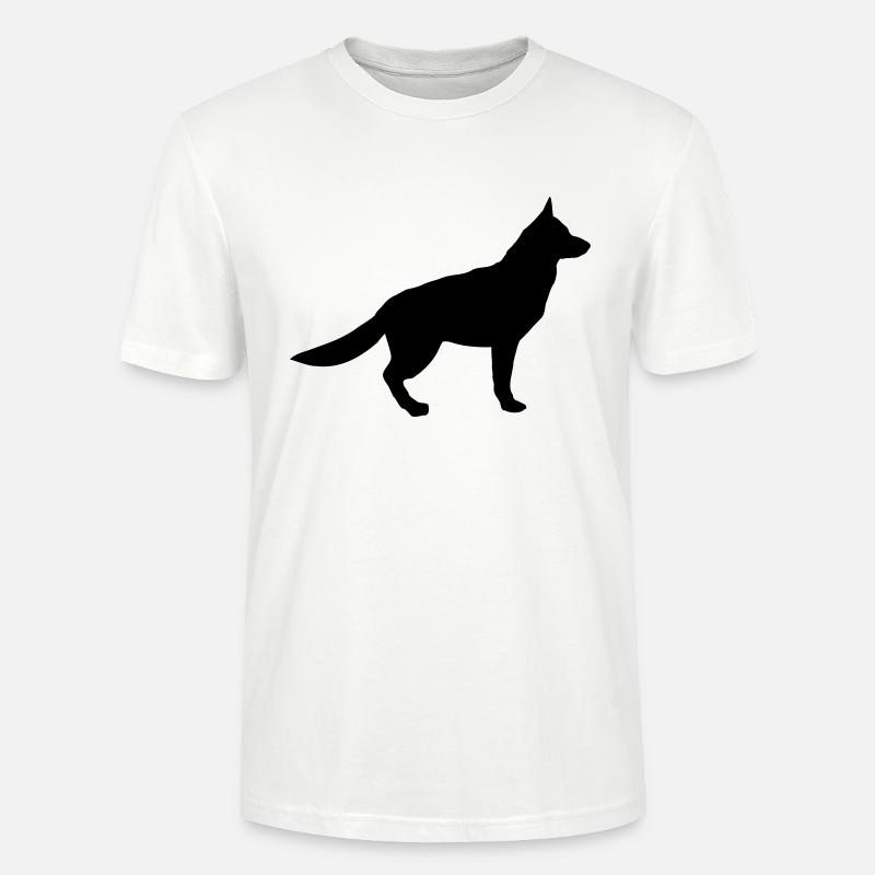 Hund - Stanley/Stella Unisex Bio-T-Shirt CRAFTER - Weiß