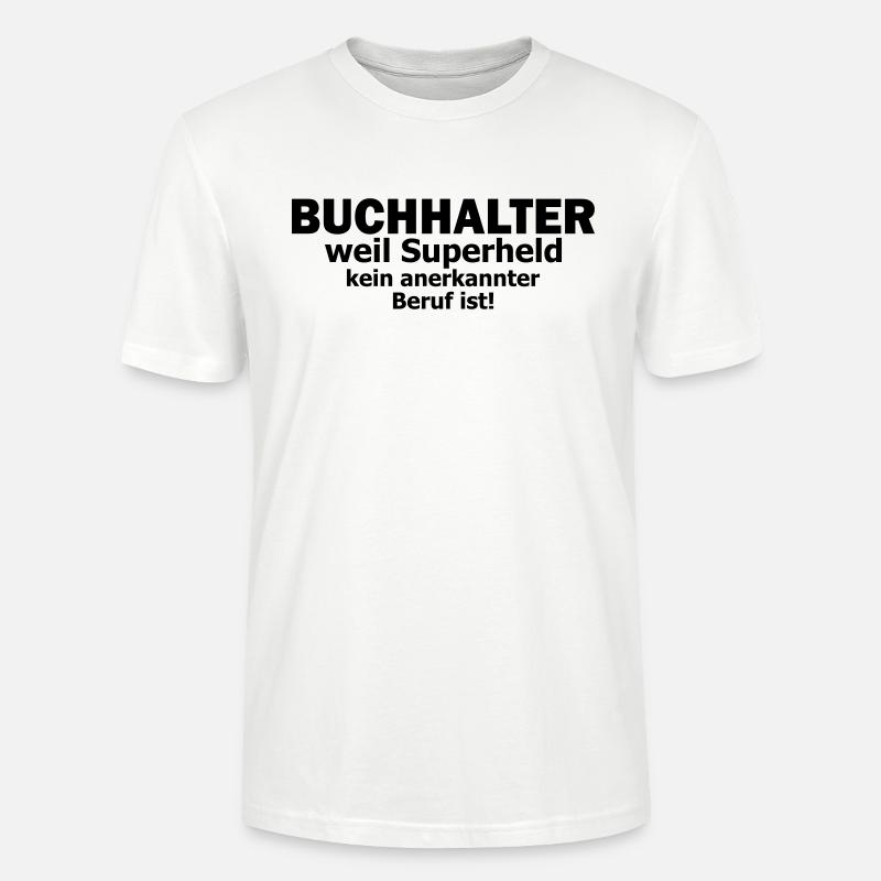 Buchhalter - Stanley/Stella Unisex Bio-T-Shirt CRAFTER - Weiß