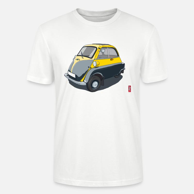 Oldtimer Isetta - T-shirt bio CRAFTER Stanley Stella Unisexe - blanc