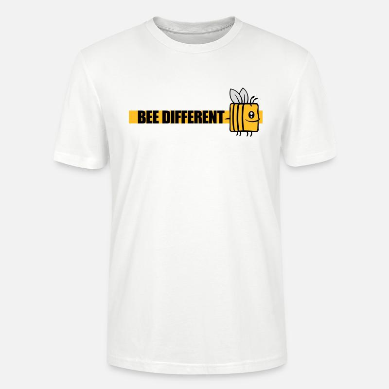 bee citation différente - T-shirt bio CRAFTER Stanley Stella Unisexe - blanc