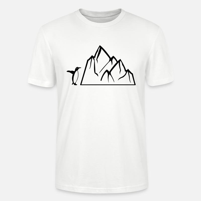 pinguin eisberg - Stanley/Stella Unisex Bio-T-Shirt CRAFTER - Weiß