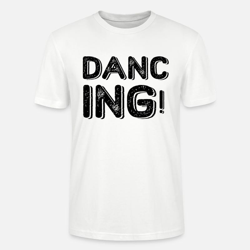 Dancing Dance Music - Stanley/Stella Unisex Bio-T-Shirt CRAFTER - Weiß