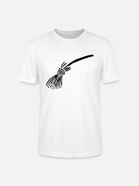 Besen - Stanley/Stella Unisex Bio-T-Shirt CRAFTER - Weiß