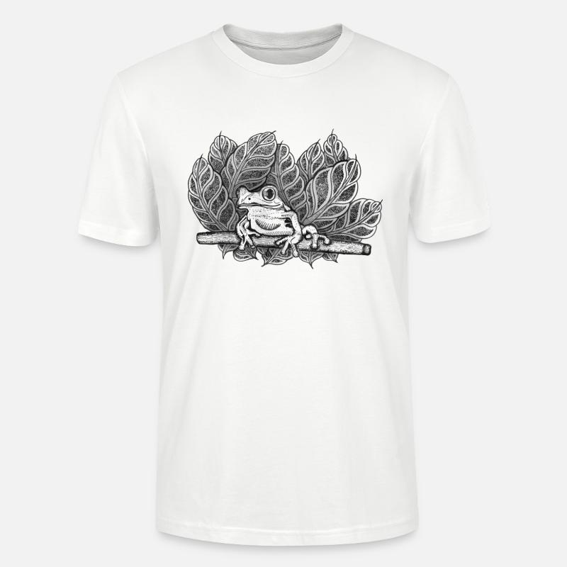 Frosch - Stanley/Stella Unisex Bio-T-Shirt CRAFTER - Weiß