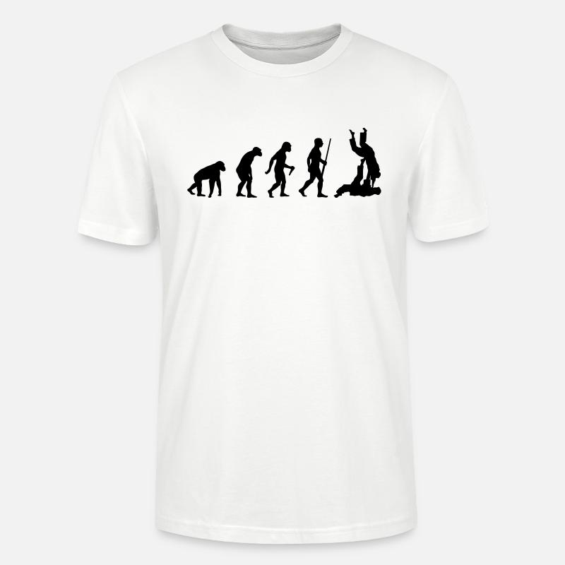 Judo Evolution - Stanley/Stella Unisex Bio-T-Shirt CRAFTER - Weiß