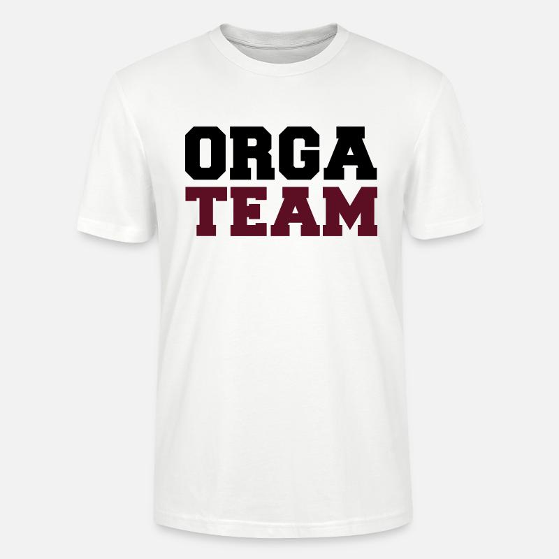 orga-team - Stanley/Stella Unisex Bio-T-Shirt CRAFTER - Weiß