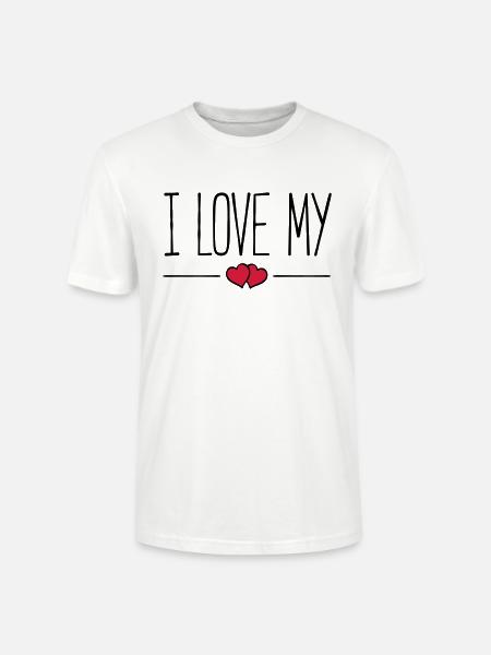 i love my - Stanley/Stella Unisex Bio-T-Shirt CRAFTER - Weiß