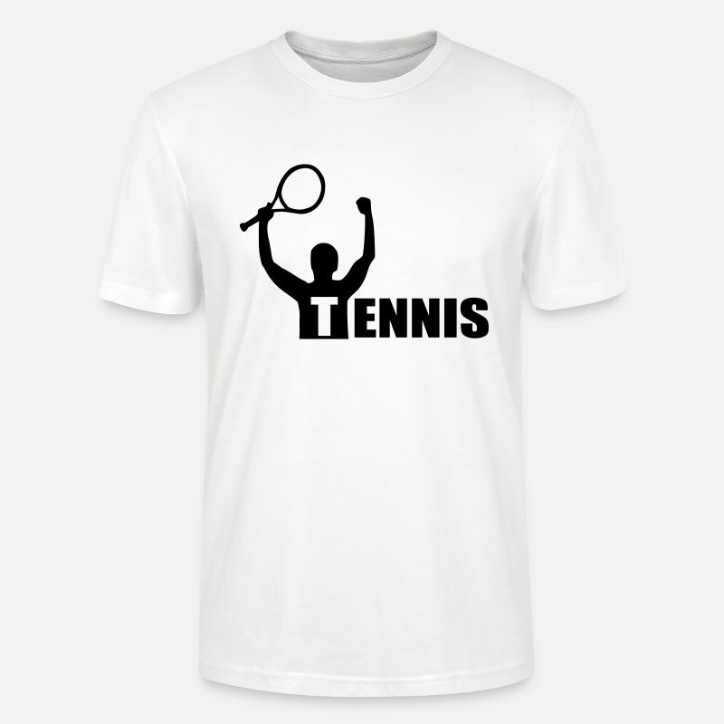 tennis - T-shirt bio CRAFTER Stanley Stella Unisexe - blanc