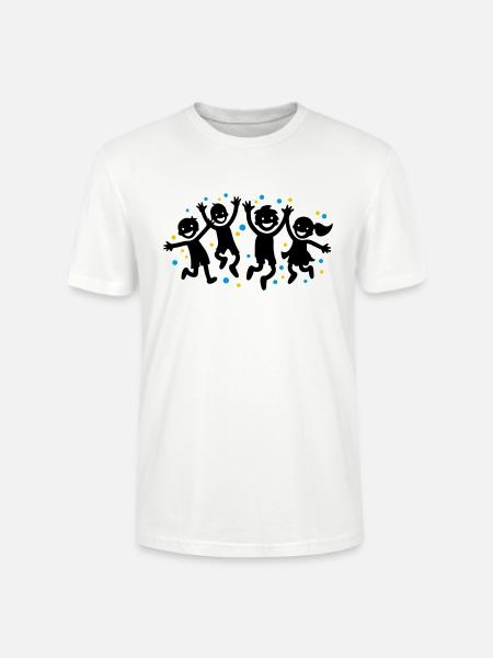 Kinder Freude Kindergarten - Stanley/Stella Unisex Bio-T-Shirt CRAFTER - Weiß