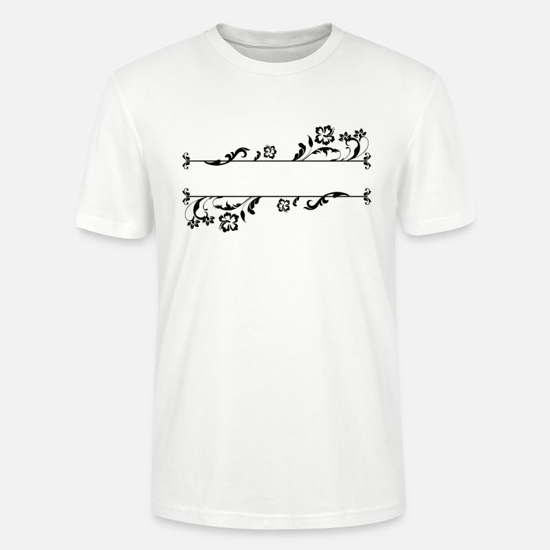 Namen oder Zahlen - Stanley/Stella Unisex Bio-T-Shirt CRAFTER - Weiß