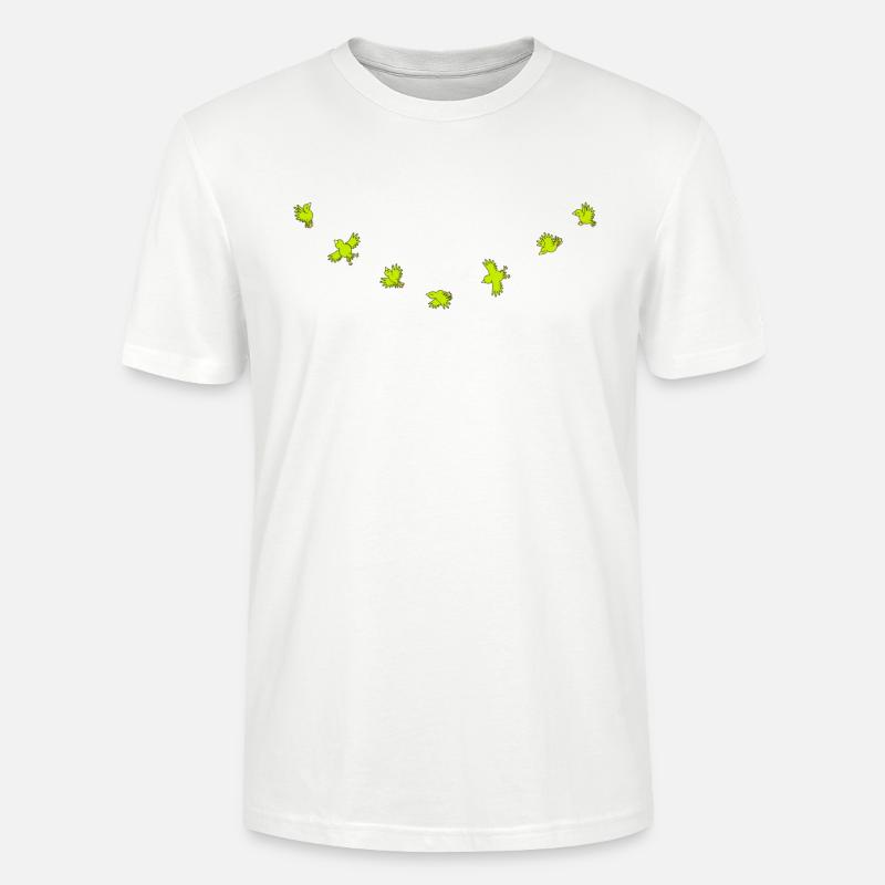 Birdies - T-shirt bio CRAFTER Stanley Stella Unisexe - blanc