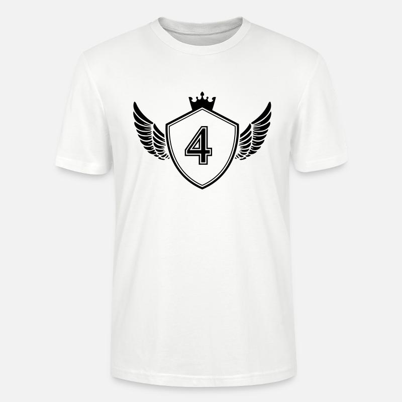 wappen 4 - Stanley/Stella Unisex Bio-T-Shirt CRAFTER - Weiß