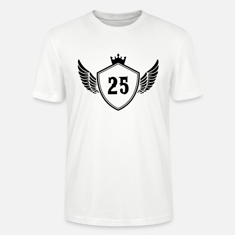 wappen 25 - Stanley/Stella Unisex Bio-T-Shirt CRAFTER - Weiß