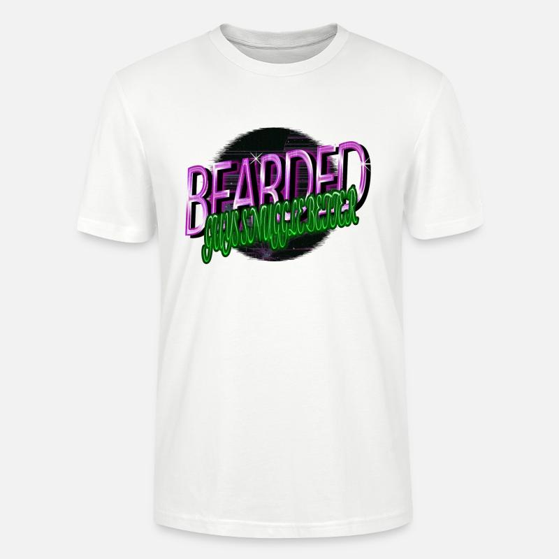 whitebeard daddy bear wizard whitebeard - Stanley/Stella CRAFTER Unisex Organic T-Shirt - white
