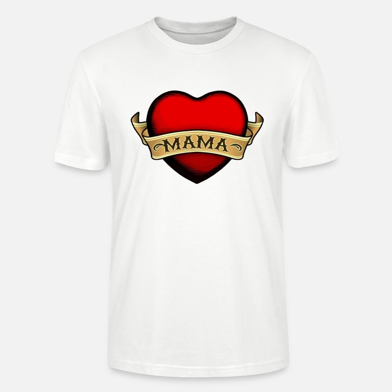 design mama mom mutter - Stanley/Stella Unisex Bio-T-Shirt CRAFTER - Weiß