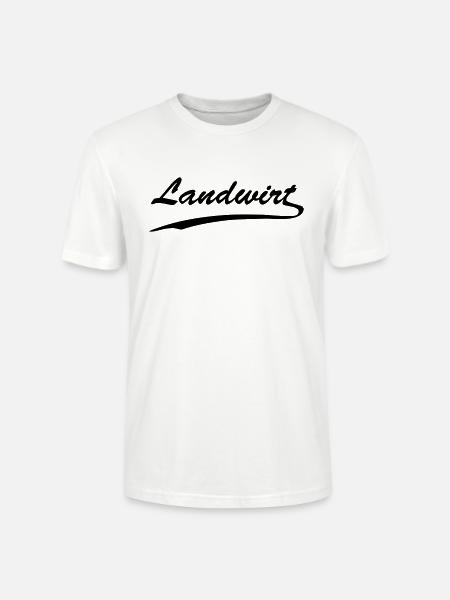 landwirt - Stanley/Stella Unisex Bio-T-Shirt CRAFTER - Weiß