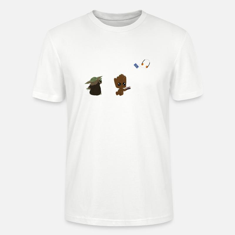 Galaxy Babys - Stanley/Stella Unisex Bio-T-Shirt CRAFTER - Weiß