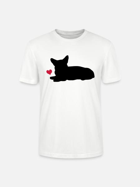Corgi - Stanley/Stella CRAFTER Unisex Organic T-Shirt - white