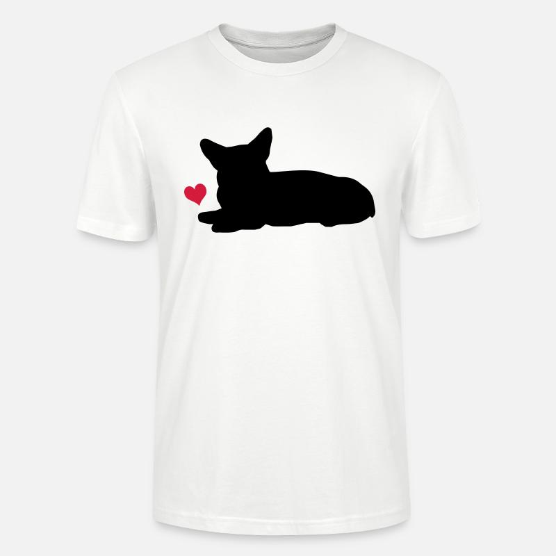 Corgi - Stanley/Stella Unisex Bio-T-Shirt CRAFTER - Weiß