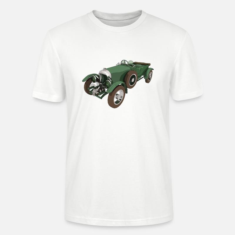 Schöner Oldtimer, Auto, KFZ - Stanley/Stella Unisex Bio-T-Shirt CRAFTER - Weiß