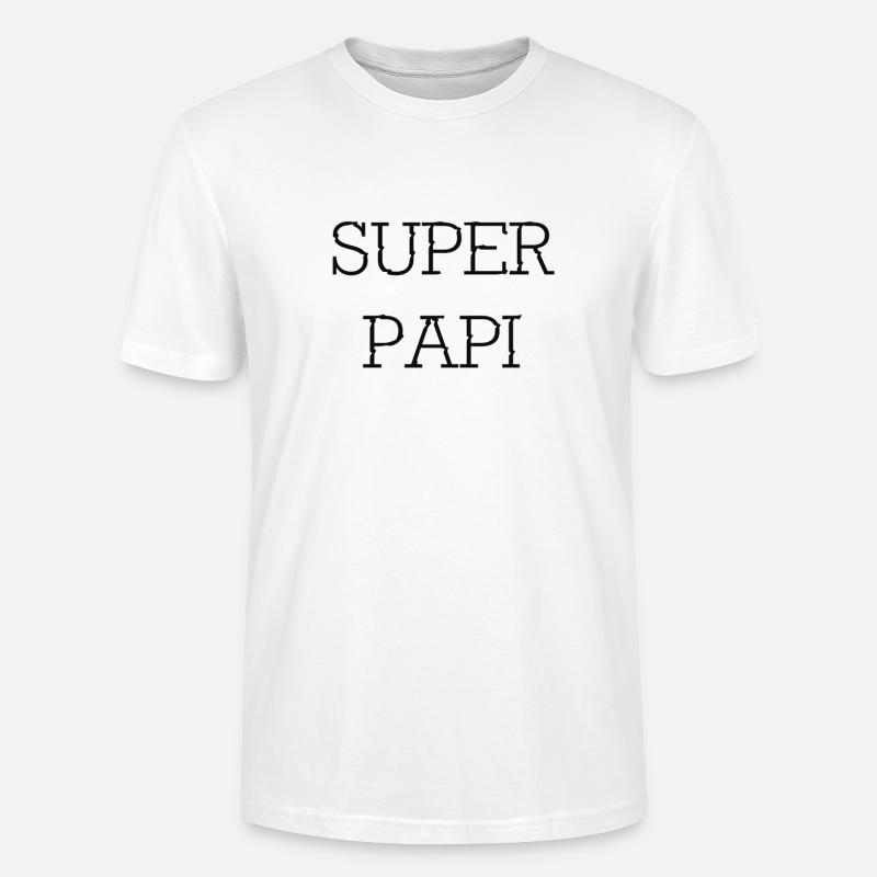 Super Papi - Stanley/Stella Unisex Bio-T-Shirt CRAFTER - Weiß