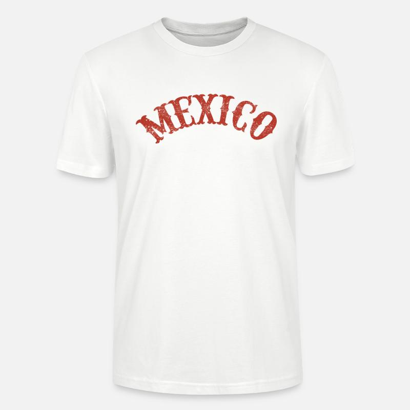 Mexico - Stanley/Stella CRAFTER Unisex Organic T-Shirt - white