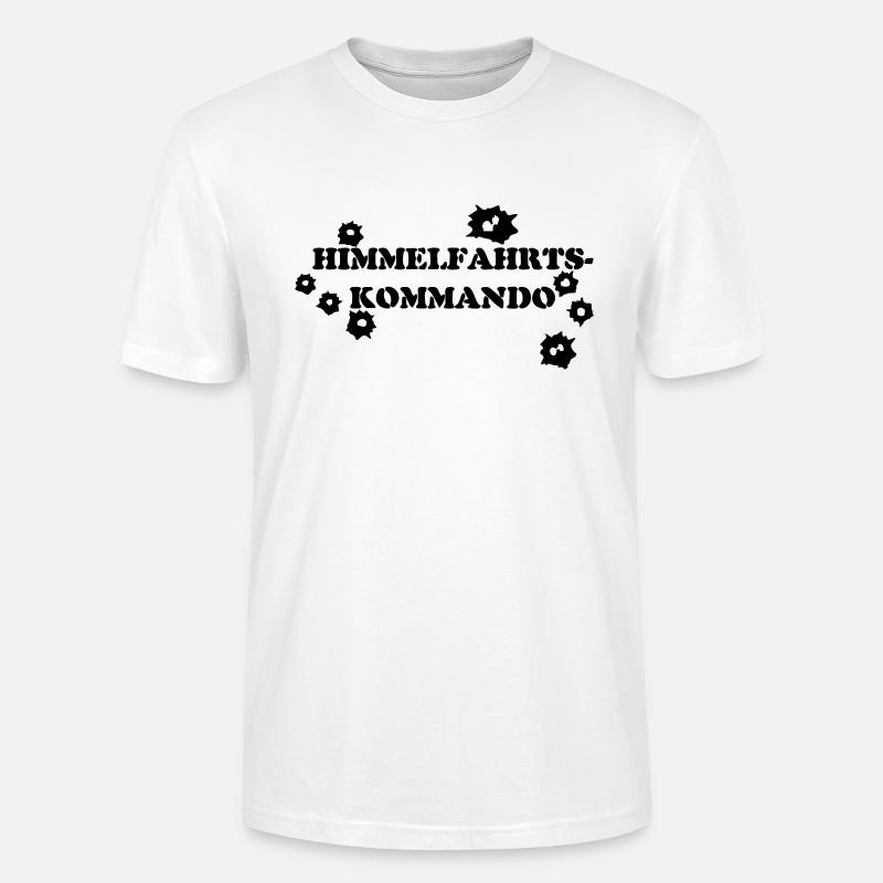 HIMMELFAHRTSKOMMANDO - Stanley/Stella Unisex Bio-T-Shirt CRAFTER - Weiß