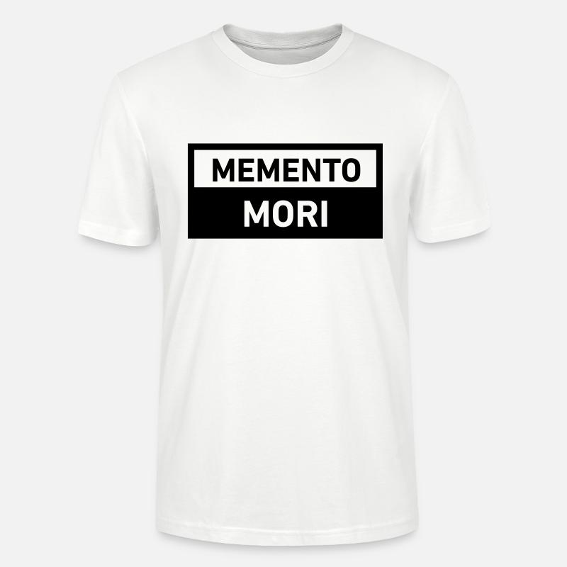 Memento Mori - T-shirt bio CRAFTER Stanley Stella Unisexe - blanc