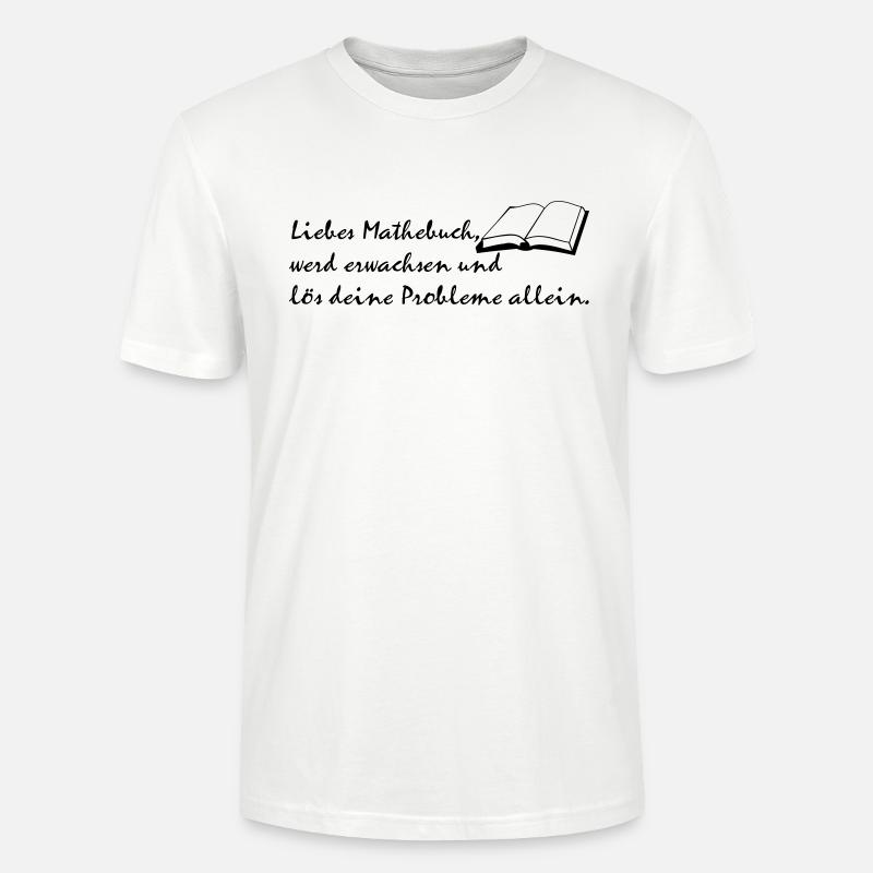 Mathebuch - Stanley/Stella Unisex Bio-T-Shirt CRAFTER - Weiß
