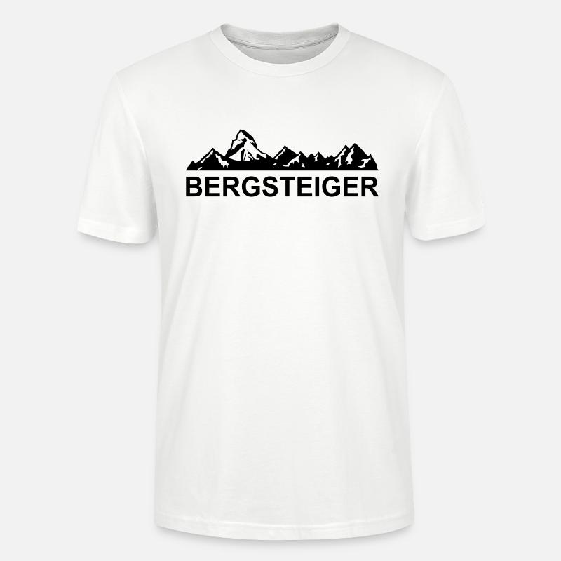 bergsteiger - Stanley/Stella Unisex Bio-T-Shirt CRAFTER - Weiß