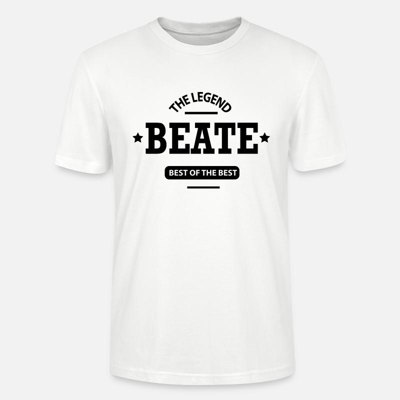 beate - Stanley/Stella Unisex Bio-T-Shirt CRAFTER - Weiß