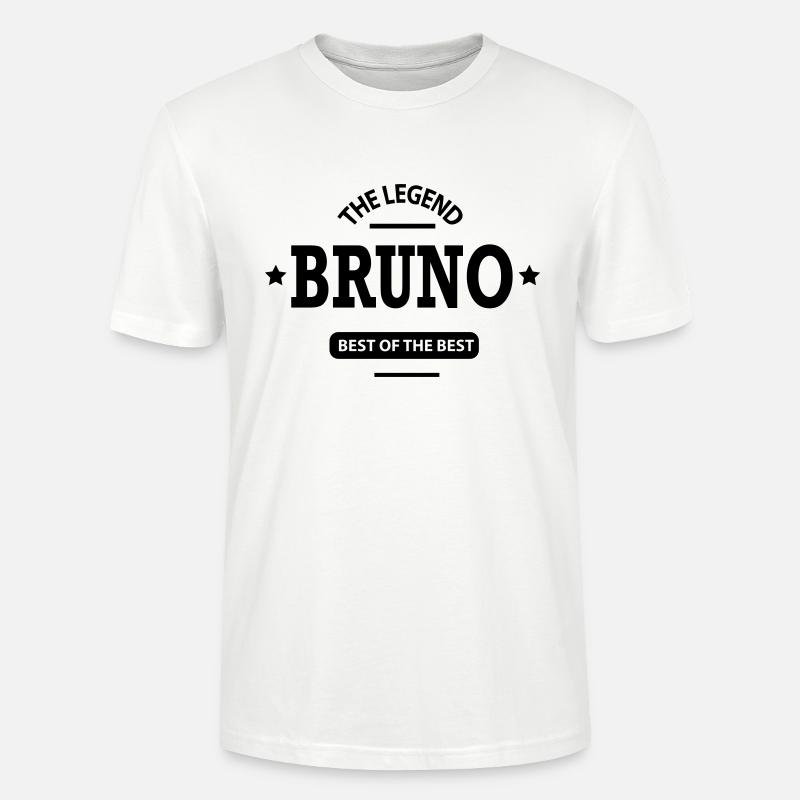 bruno - Stanley/Stella Unisex Bio-T-Shirt CRAFTER - Weiß