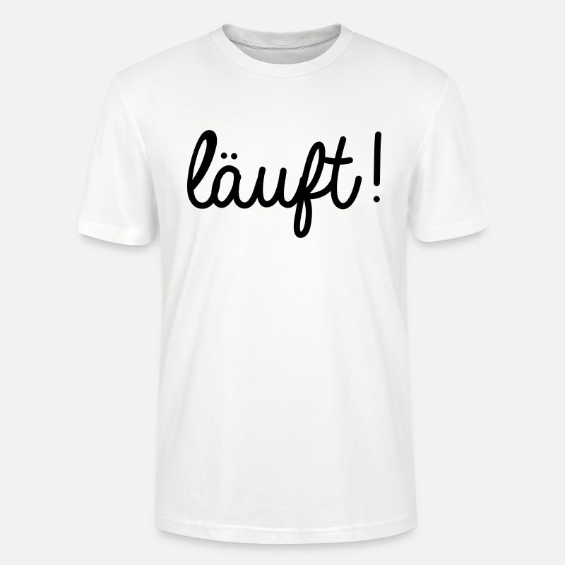 laeuft - Stanley/Stella Unisex Bio-T-Shirt CRAFTER - Weiß