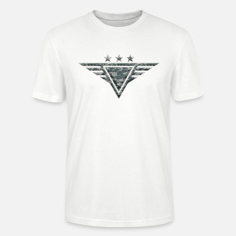 Armee - Stanley/Stella Unisex Bio-T-Shirt CRAFTER - Weiß