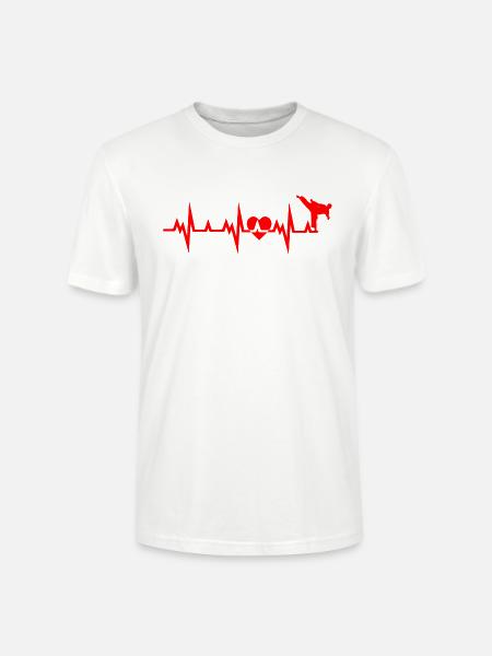 Karaté Boxe Combat - T-shirt bio CRAFTER Stanley Stella Unisexe - blanc