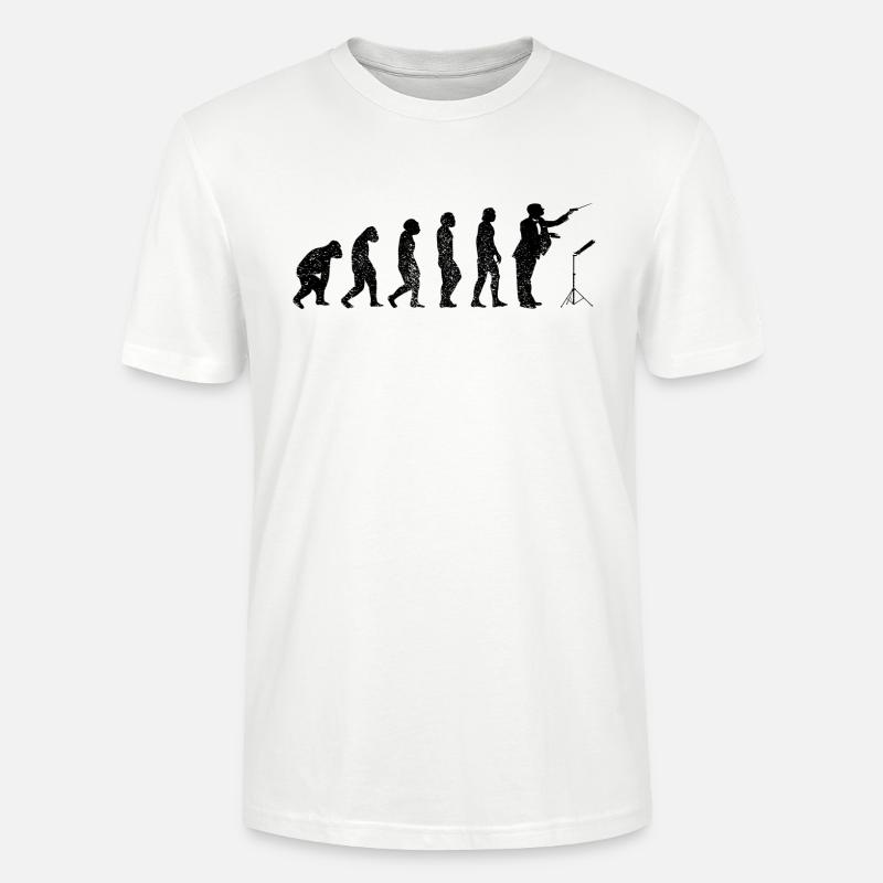 Dirigenten Geschenk Dirigent Musik Dirigieren - Stanley/Stella Unisex Bio-T-Shirt CRAFTER - Weiß