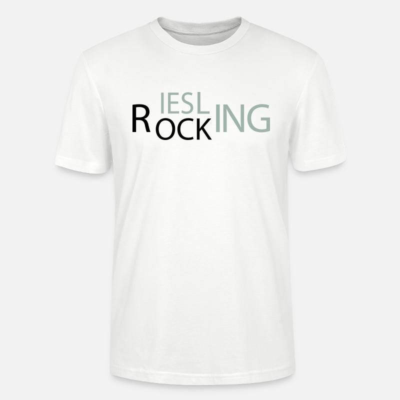 Rocking Riesling - Stanley/Stella Unisex Bio-T-Shirt CRAFTER - Weiß