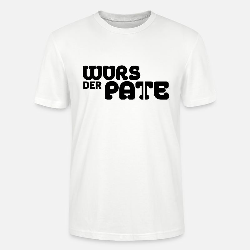 Der Wurstpate - Stanley/Stella Unisex Bio-T-Shirt CRAFTER - Weiß