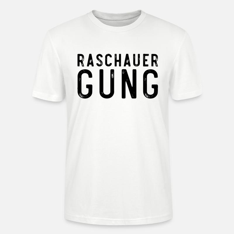 Raschauer Gung - Stanley/Stella Unisex Bio-T-Shirt CRAFTER - Weiß