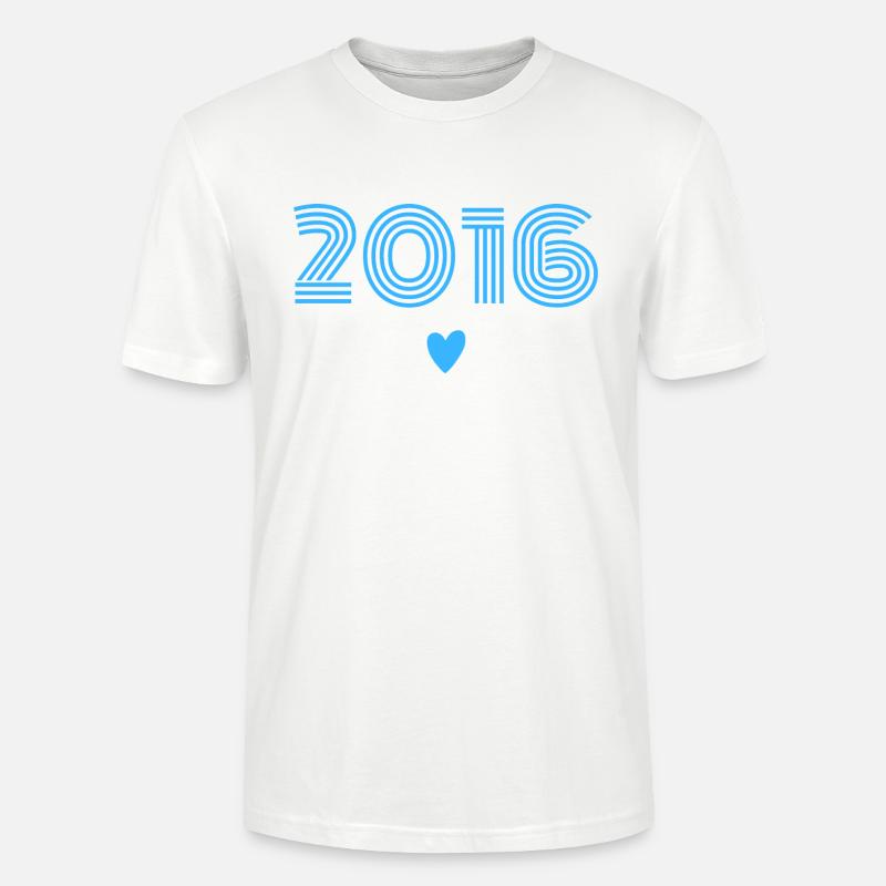 Né en 2016 garçon - T-shirt bio CRAFTER Stanley Stella Unisexe - blanc