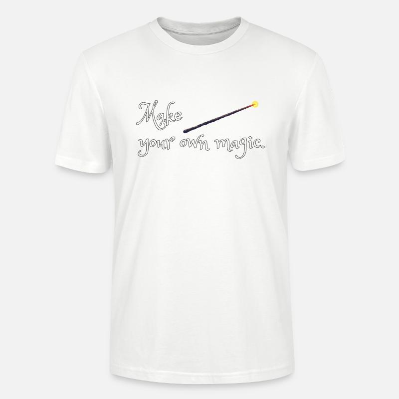 Make your own magic. - Stanley/Stella Unisex Bio-T-Shirt CRAFTER - Weiß