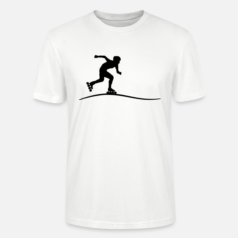 Sport - Inline Skating - Stanley/Stella Unisex Bio-T-Shirt CRAFTER - Weiß