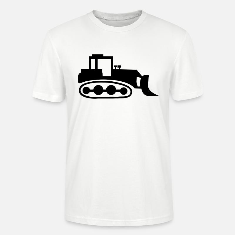 bagger_01 - Stanley/Stella Unisex Bio-T-Shirt CRAFTER - Weiß