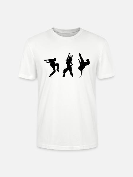 dance breakedancer dance - Stanley/Stella Unisex Bio-T-Shirt CRAFTER - Weiß