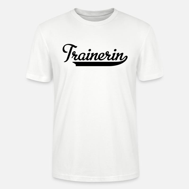 Trainerin - Stanley/Stella Unisex Bio-T-Shirt CRAFTER - Weiß
