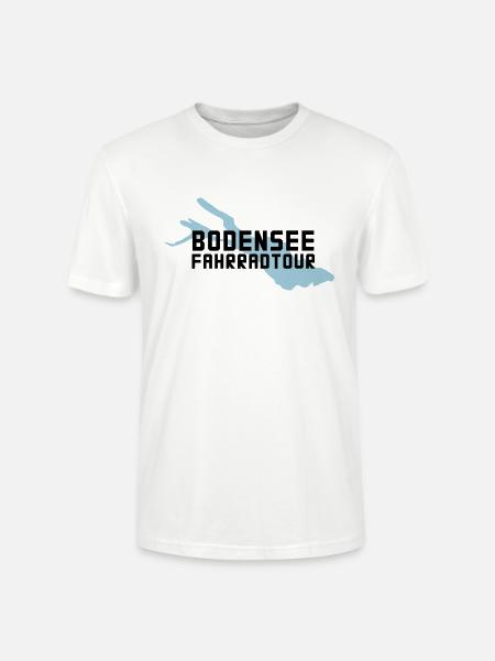 Bodensee Fahrradtour - Stanley/Stella Unisex Bio-T-Shirt CRAFTER - Weiß