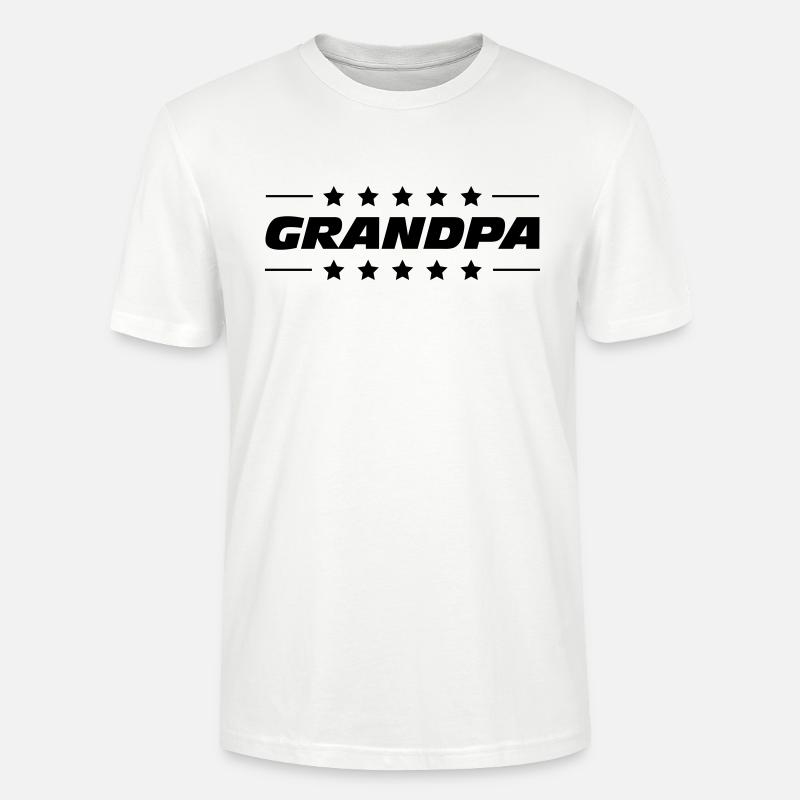 Grandpa - Stanley/Stella Unisex Bio-T-Shirt CRAFTER - Weiß