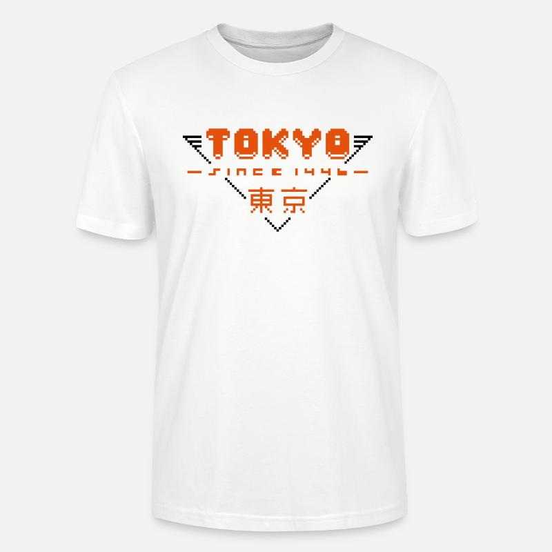 pixel tokyo - Stanley/Stella Unisex Bio-T-Shirt CRAFTER - Weiß